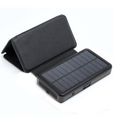 Портативний зарядний пристрій Power Bank 2E Solar 20000mAh Black