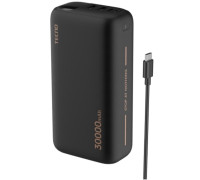 Портативний акумулятор TECNO 30000mAh 22.5W Black (TPB-P302)