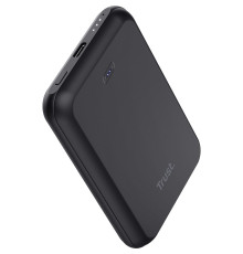 Портативний зарядний пристрій Trust Magnetic WL 5000 mAh Black