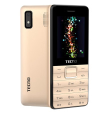 Мобильный телефон Tecno T372 TripleSIM Champagne Gold (4895180746840)
