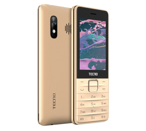 Мобильный телефон Tecno T454 Champagne Gold (4895180745980)