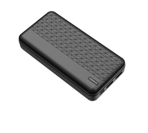 Портативний акумулятор 2Е 20000mAh Geometry Type-C, USB-А, Black (2E-PB2072-BLACK)