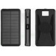 Портативний зарядний пристрій Power Bank 2E Solar 20000mAh Black