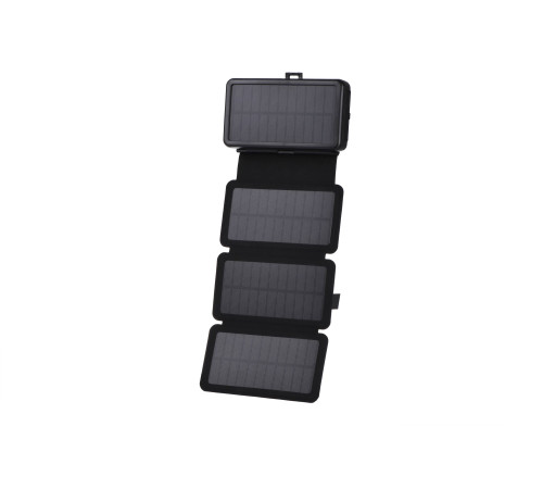 Портативний зарядний пристрій Power Bank 2E Solar 20000mAh Black