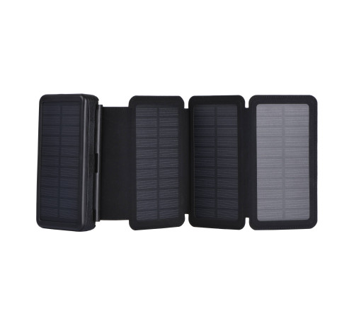 Портативний зарядний пристрій Power Bank 2E Solar 20000mAh Black