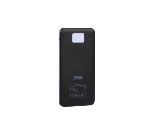 Портативний зарядний пристрій Power Bank 2E Solar 8000mAh Black