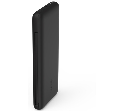 Портативное зарядное устройство Power Bank Belkin 10000mAh 23W integrated cables Black (BPB006BTBLK)