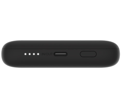 Портативное зарядное устройство Power Bank Belkin 10000mAh 23W integrated cables Black (BPB006BTBLK)
