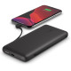Портативное зарядное устройство Power Bank Belkin 10000mAh 23W integrated cables Black (BPB006BTBLK)