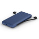 Портативное зарядное устройство Power Bank Belkin 10000mAh 23W integrated cables Blue (BPB006BTBLU)