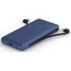 Портативное зарядное устройство Power Bank Belkin 10000mAh 23W integrated cables Blue (BPB006BTBLU)