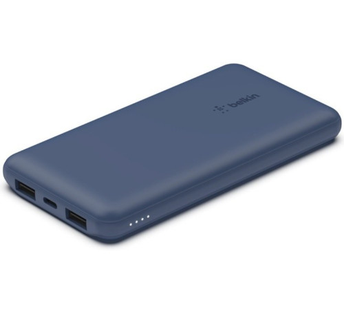 Портативное зарядное устройство Belkin 10000mAh, 15W Dual Blue (BPB011BTBL)
