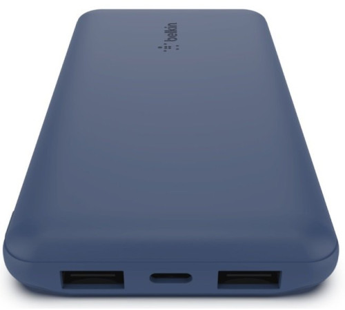 Портативное зарядное устройство Belkin 10000mAh, 15W Dual Blue (BPB011BTBL)