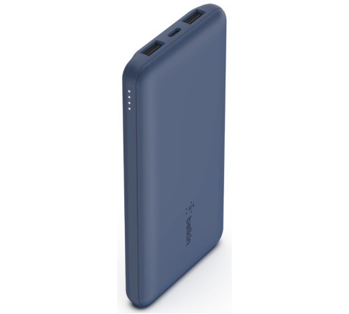 Портативное зарядное устройство Belkin 10000mAh, 15W Dual Blue (BPB011BTBL)