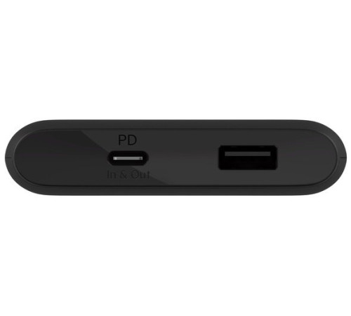 Портативное зарядное устройство Power Bank Belkin 10000mAh, 18W, USB-A, USB-C, black (BPB001BTBK)