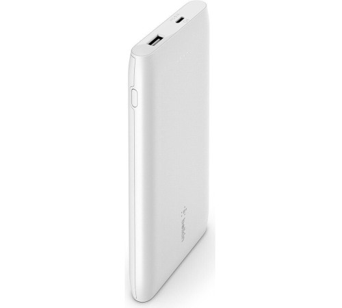 Портативное зарядное устройство Power Bank Belkin 10000mAh 18W USB-A, USB-C White (BPB001BTWH)