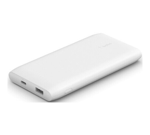Портативное зарядное устройство Power Bank Belkin 10000mAh 18W USB-A, USB-C White (BPB001BTWH)