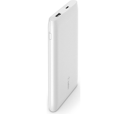Портативное зарядное устройство Power Bank Belkin 10000mAh 18W USB-A, USB-C White (BPB001BTWH)