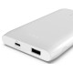 Портативное зарядное устройство Power Bank Belkin 10000mAh 18W USB-A, USB-C White (BPB001BTWH)