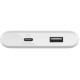 Портативное зарядное устройство Power Bank Belkin 10000mAh 18W USB-A, USB-C White (BPB001BTWH)