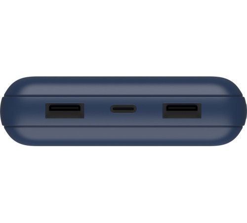 Портативный аккумулятор Power Bank Belkin 20000mAh, 15W, Dual USB-A, USB-C, blue
