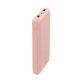 Портативный аккумулятор Power Bank Belkin 20000mAh 15W, Dual USB-A, USB-C Rose Gold (BPB012BTRG)