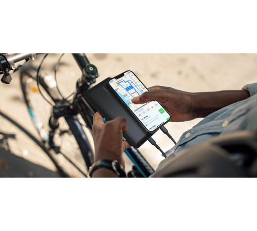 Портативный аккумулятор Power Bank Belkin 20000mAh, 15W, Dual USB-A, USB-C, black