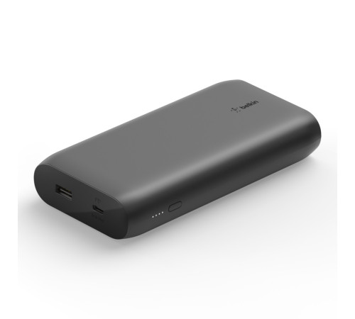 Портативный аккумулятор Belkin 20000mAh, 30W, USB-A, USB-C, black