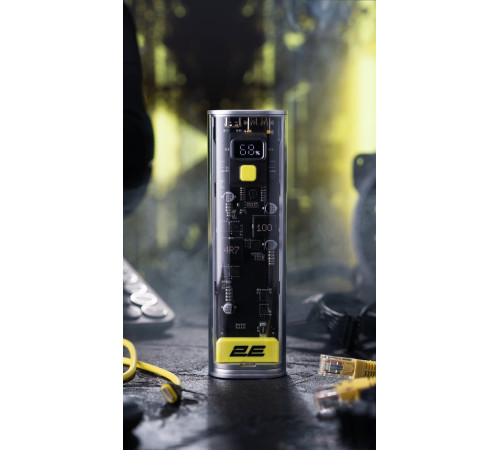 Портативный аккумулятор 2E 24000mAh Сrystal 100W (2E-PB7200PD)