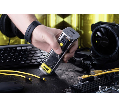 Портативный аккумулятор 2E 24000mAh Сrystal 100W (2E-PB7200PD)