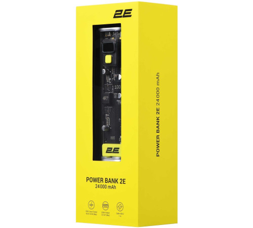 Портативный аккумулятор 2E 24000mAh Сrystal 100W (2E-PB7200PD)