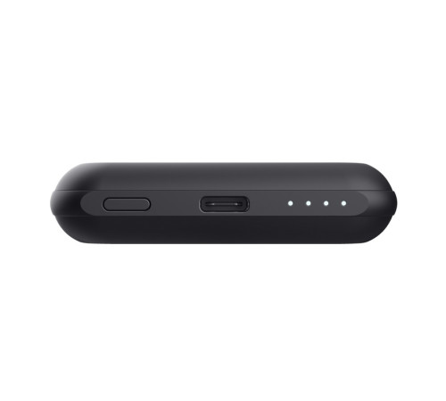 Портативний зарядний пристрій Trust Magnetic WL 5000 mAh Black