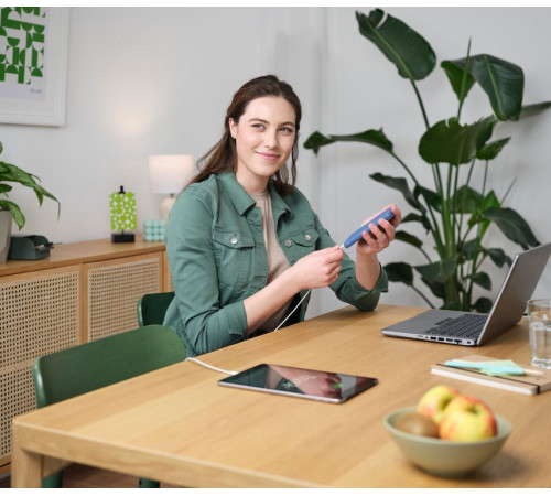 Портативний зарядний пристрій Trust Primo ECO 10000 mAh Blue (25028_TRUST)