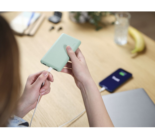 Портативний зарядний пристрій Trust Primo ECO 10000 mAh Green (25029_TRUST)