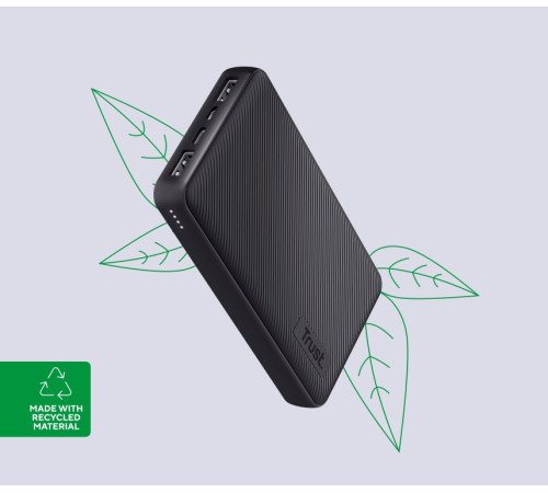 Портативний акумулятор Trust Primo ECO 15000 mAh Black (24677)