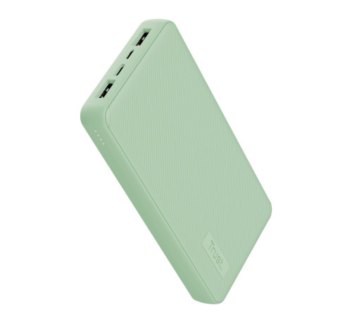 Портативний зарядний пристрій Trust Primo ECO 20000 mAh Green (25027_TRUST)