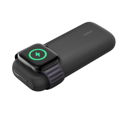 Портативный аккумулятор Power Bank Belkin 10000мА 20Вт Apple Watch(BPD005BTBK)