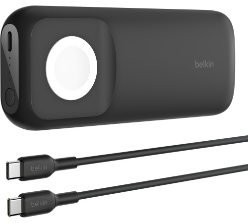 Портативный аккумулятор Power Bank Belkin 10000мА 20Вт Apple Watch(BPD005BTBK)