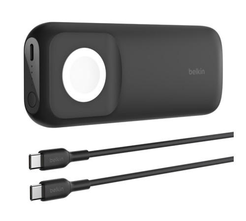 Портативный аккумулятор Power Bank Belkin 10000мА 20Вт Apple Watch(BPD005BTBK)