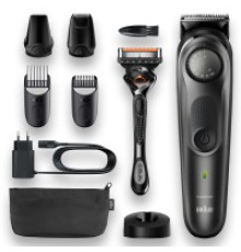 Триммер для тіла (бодігромер) / Триммер для бороды и усов Braun XT5200