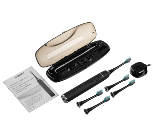 Електрична зубна щітка Ardesto ETB-211B чорна