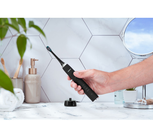 Електрична зубна щітка Ardesto ETB-211B чорна