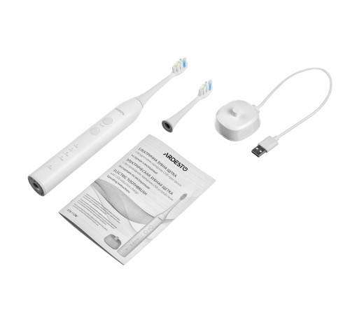 Електрична зубна щітка Ardesto ETB-112W біла