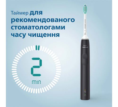 Электрическая звуковая зубная щетка Philips Sonicare 3100 series HX3671/14