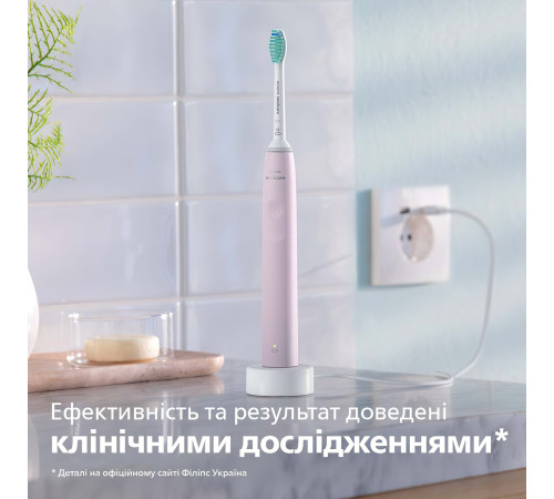 Электрическая звуковая зубная щетка Philips 3100 series HX3671/11