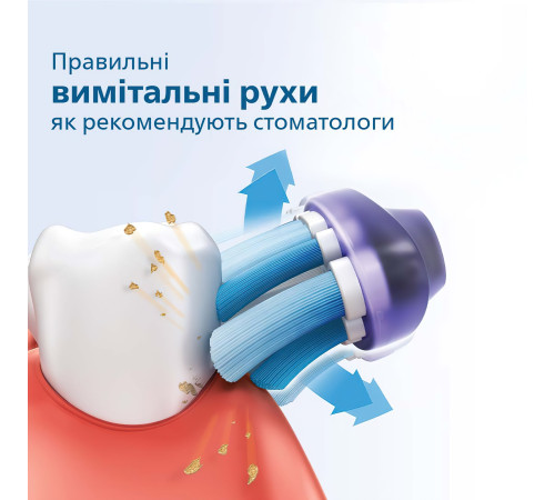Электрическая звуковая зубная щетка Philips 3100 series HX3671/11