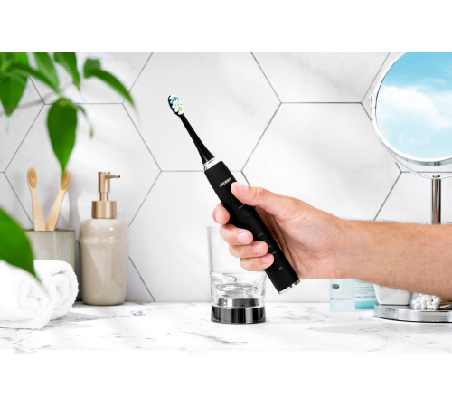 Електрична зубна щітка Ardesto ETB-212CB чорна