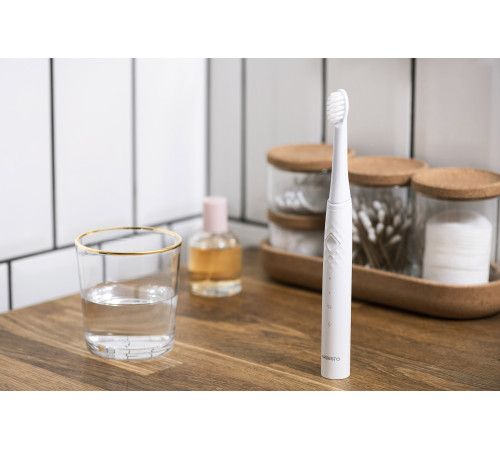 Електрична зубна щітка Ardesto ETB-101W біла
