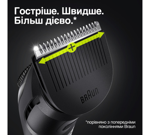 Тример для бороди та вусів Braun BeardTrimmer BT3322