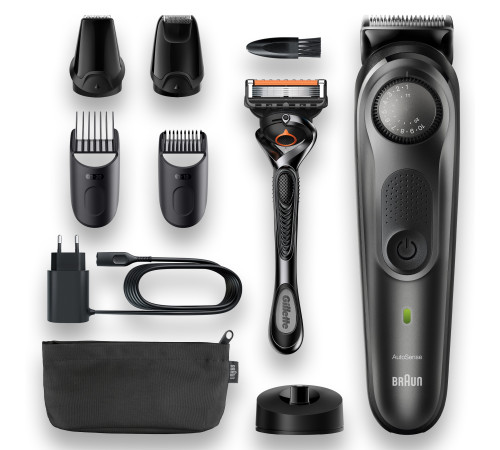 Триммер для тіла (бодігромер) / Триммер для бороды и усов Braun XT5200
